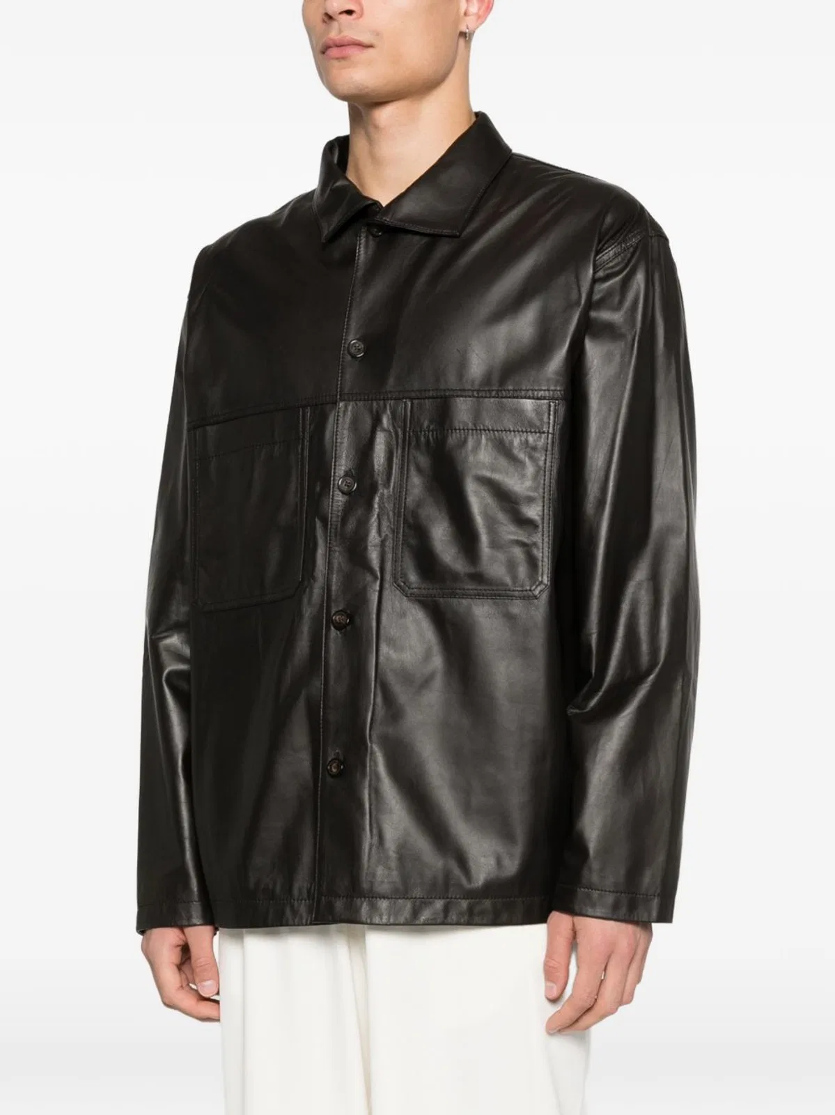Emporio Armani Leather Jacket