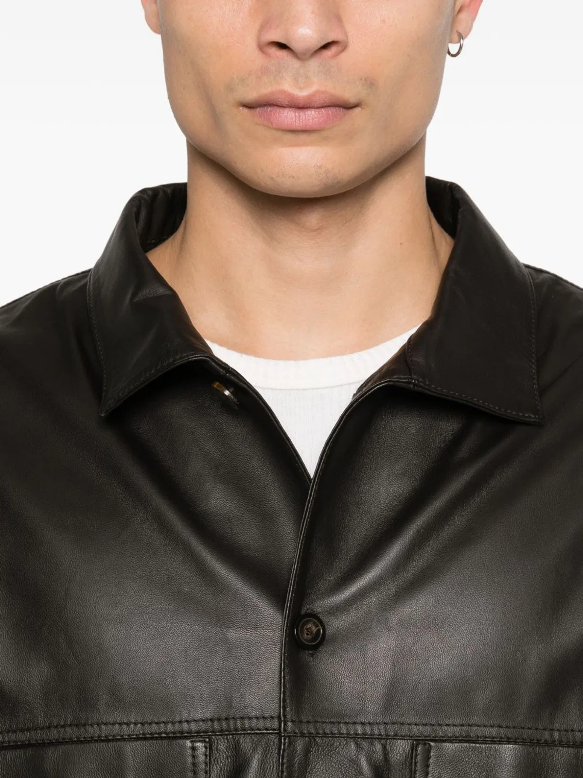Emporio Armani Leather Jacket