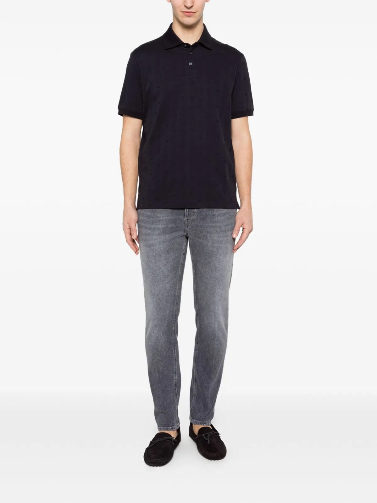 Emporio Armani Logo Cotton Polo Shirt