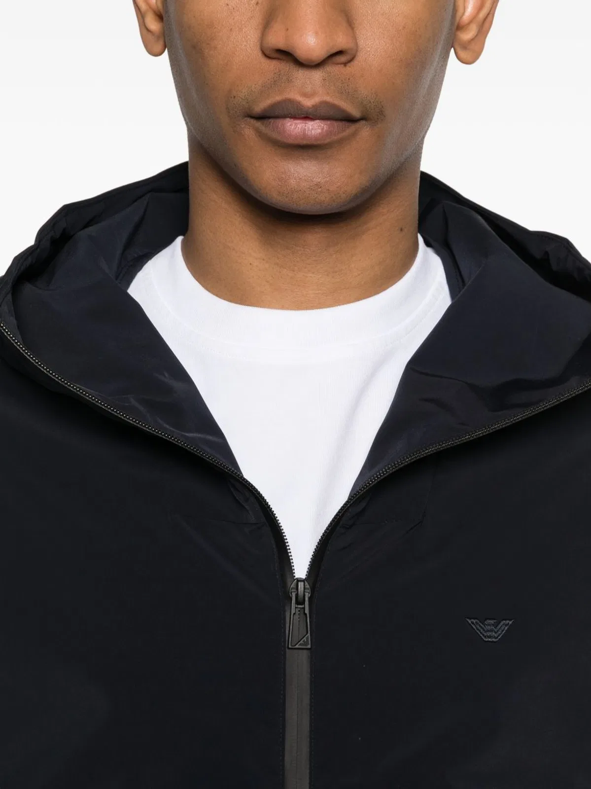 Emporio Armani Hooded Zip Jacket