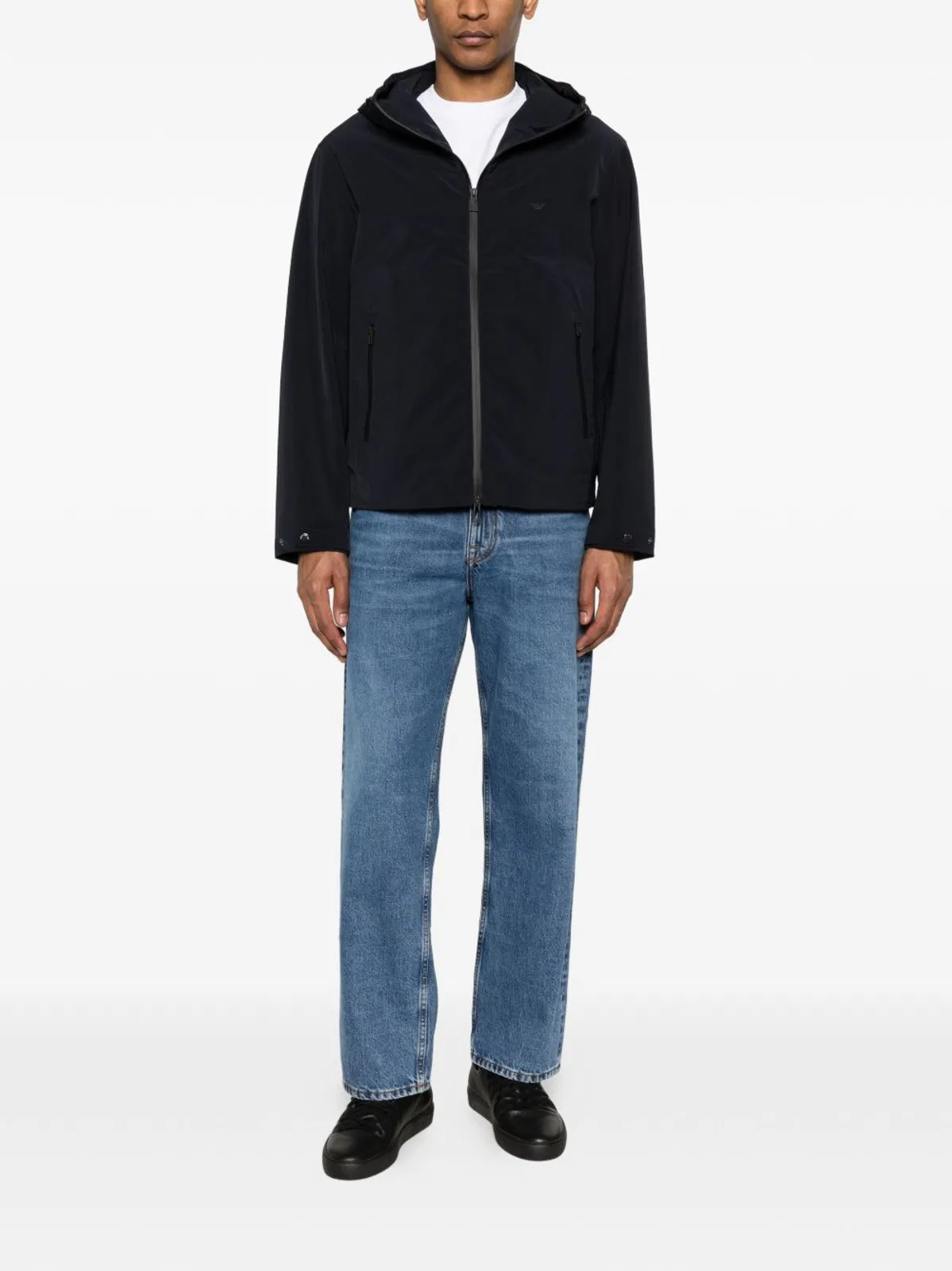 Emporio Armani Hooded Zip Jacket