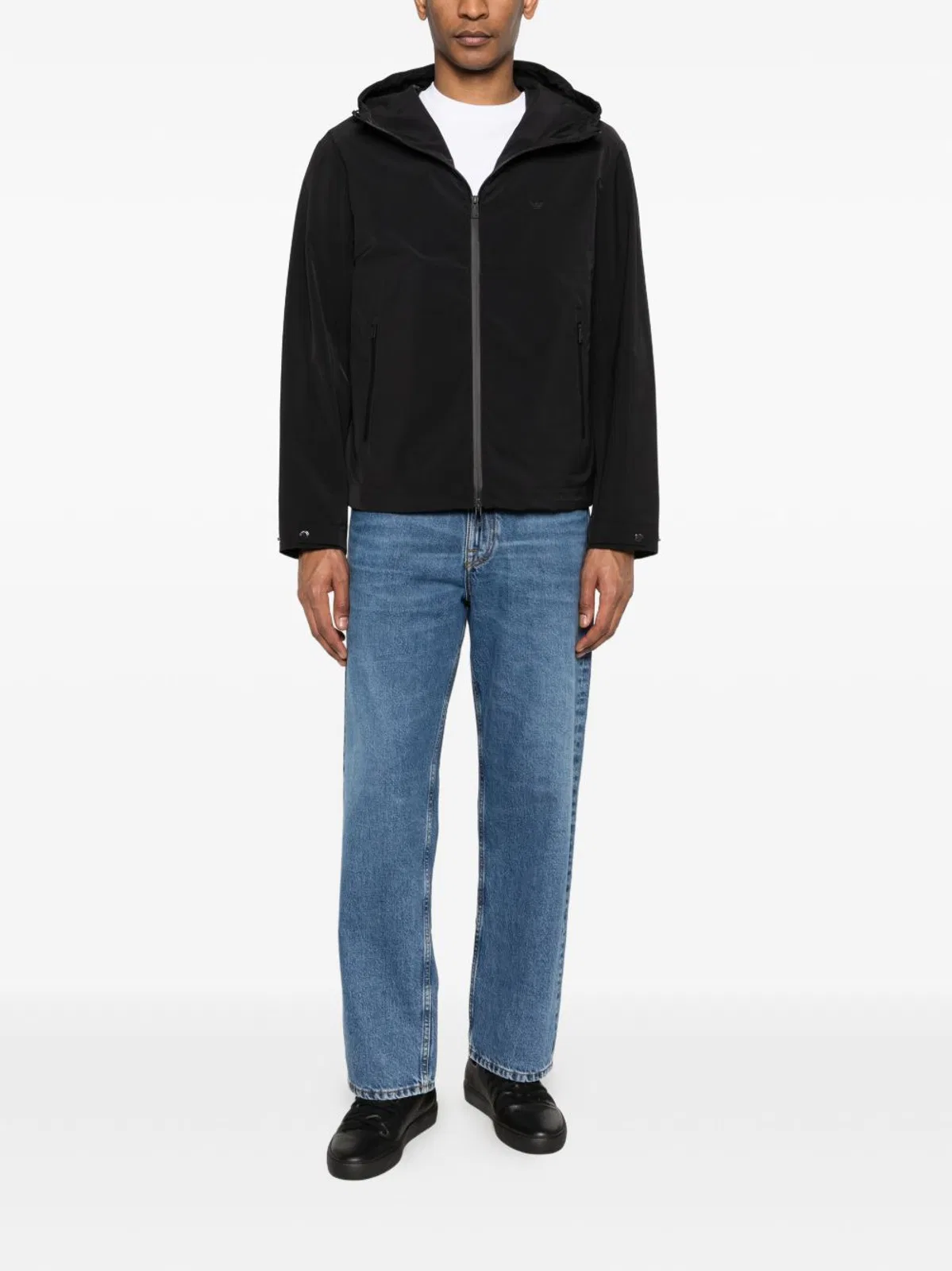 Emporio Armani Hooded Zip Jacket