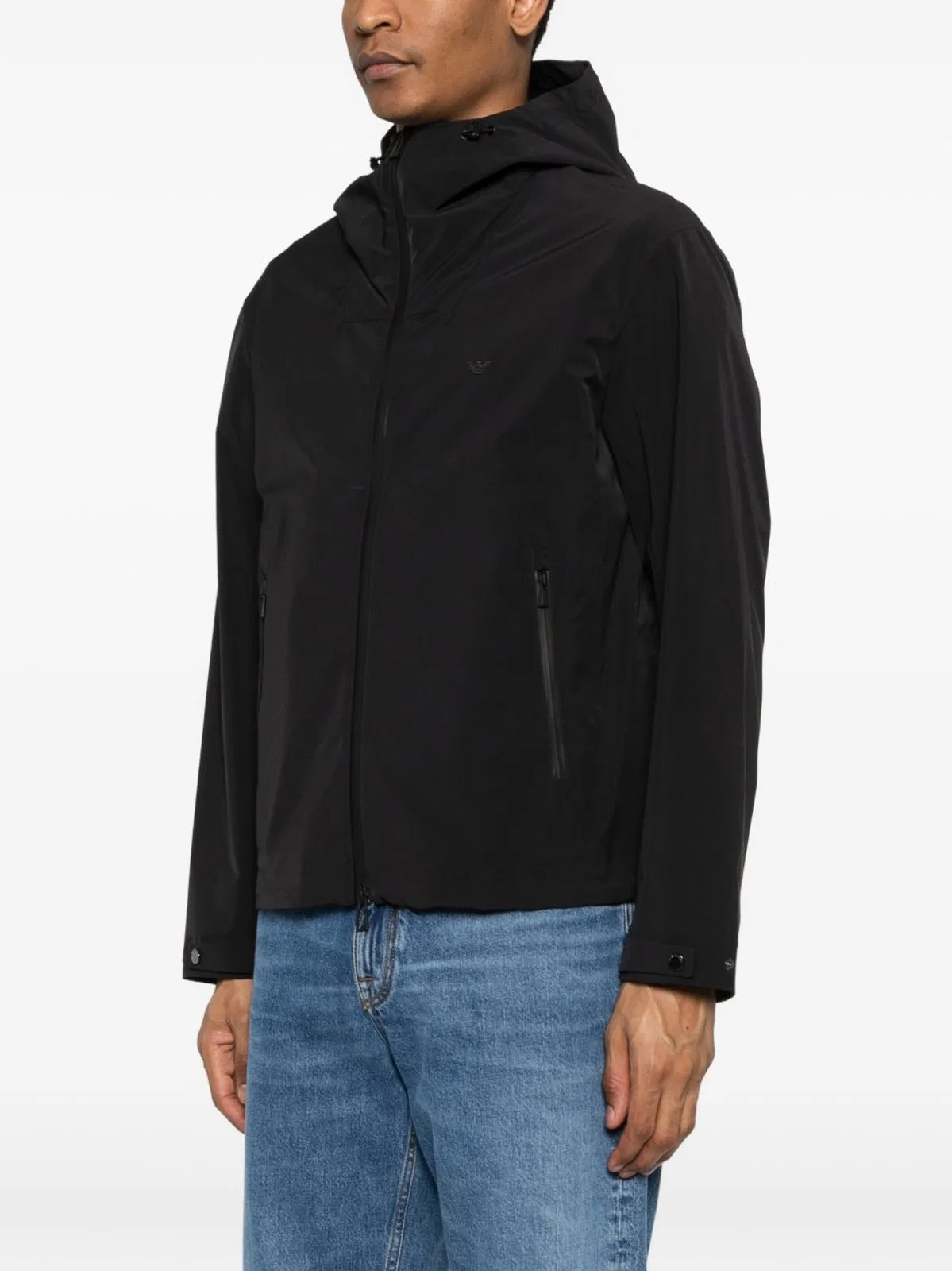 Emporio Armani Hooded Zip Jacket