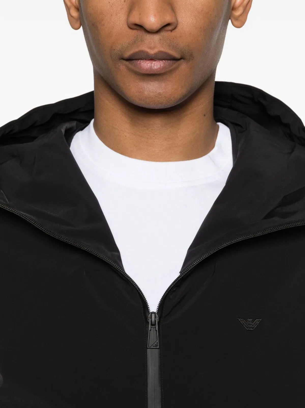 Emporio Armani Hooded Zip Jacket