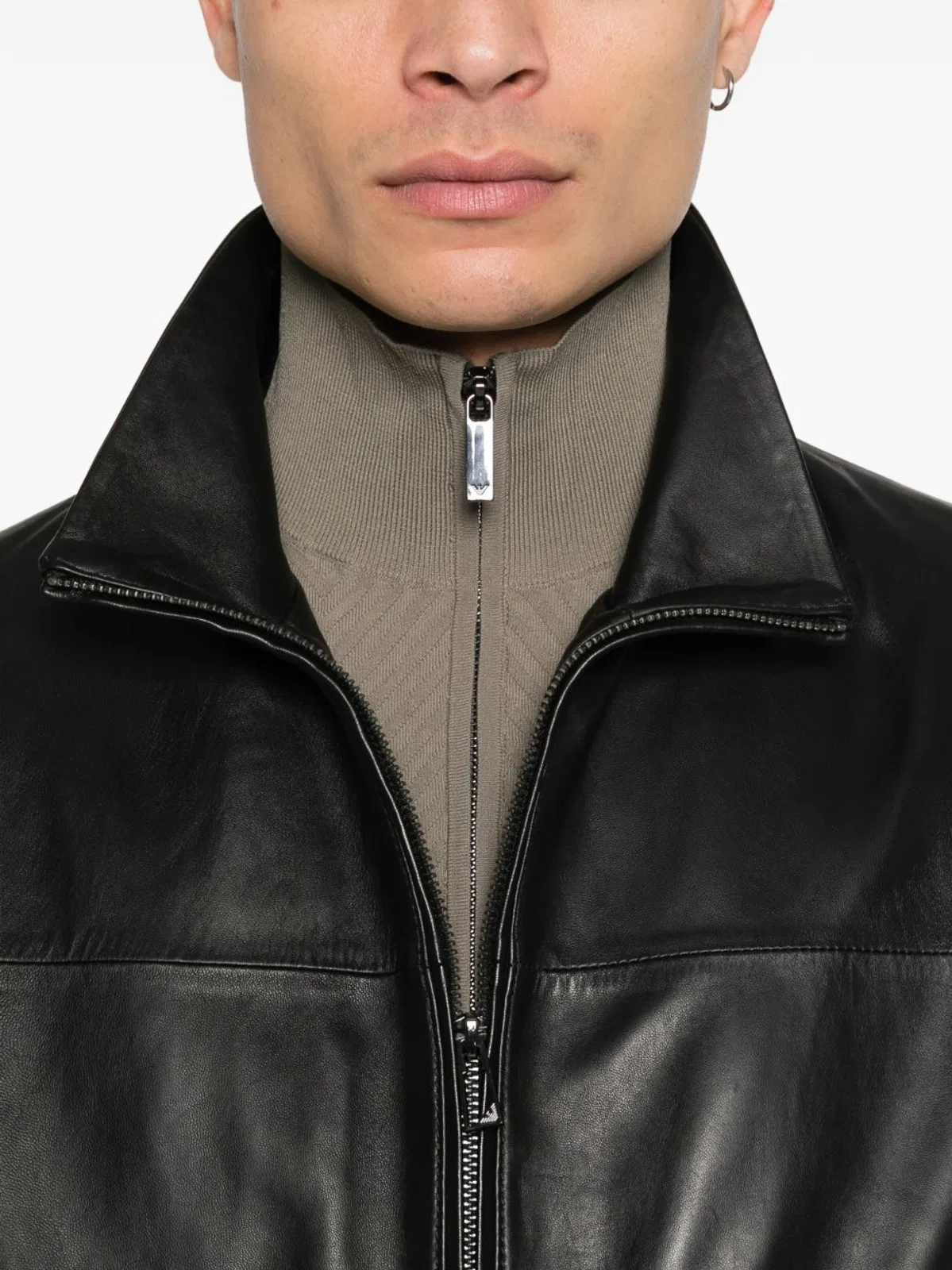 Emporio Armani Leather Jacket