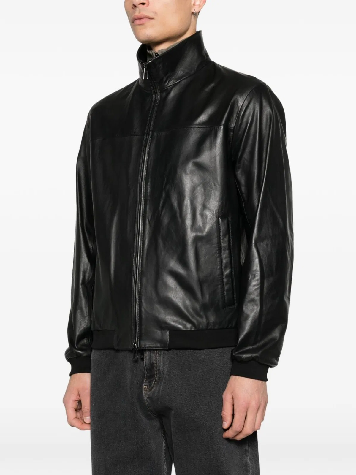 Emporio Armani Leather Jacket