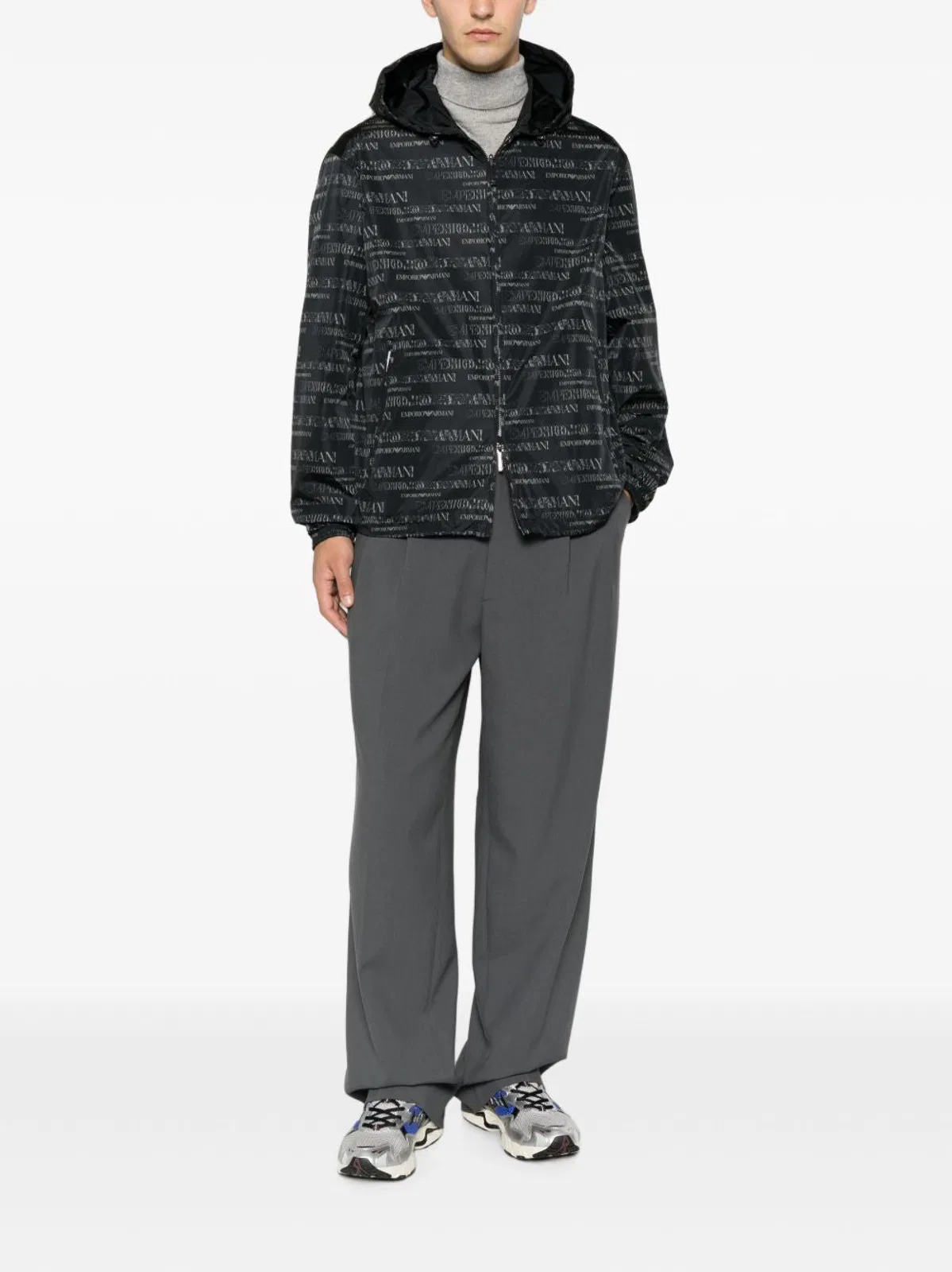 Emporio Armani Nylon Bomber Jacket