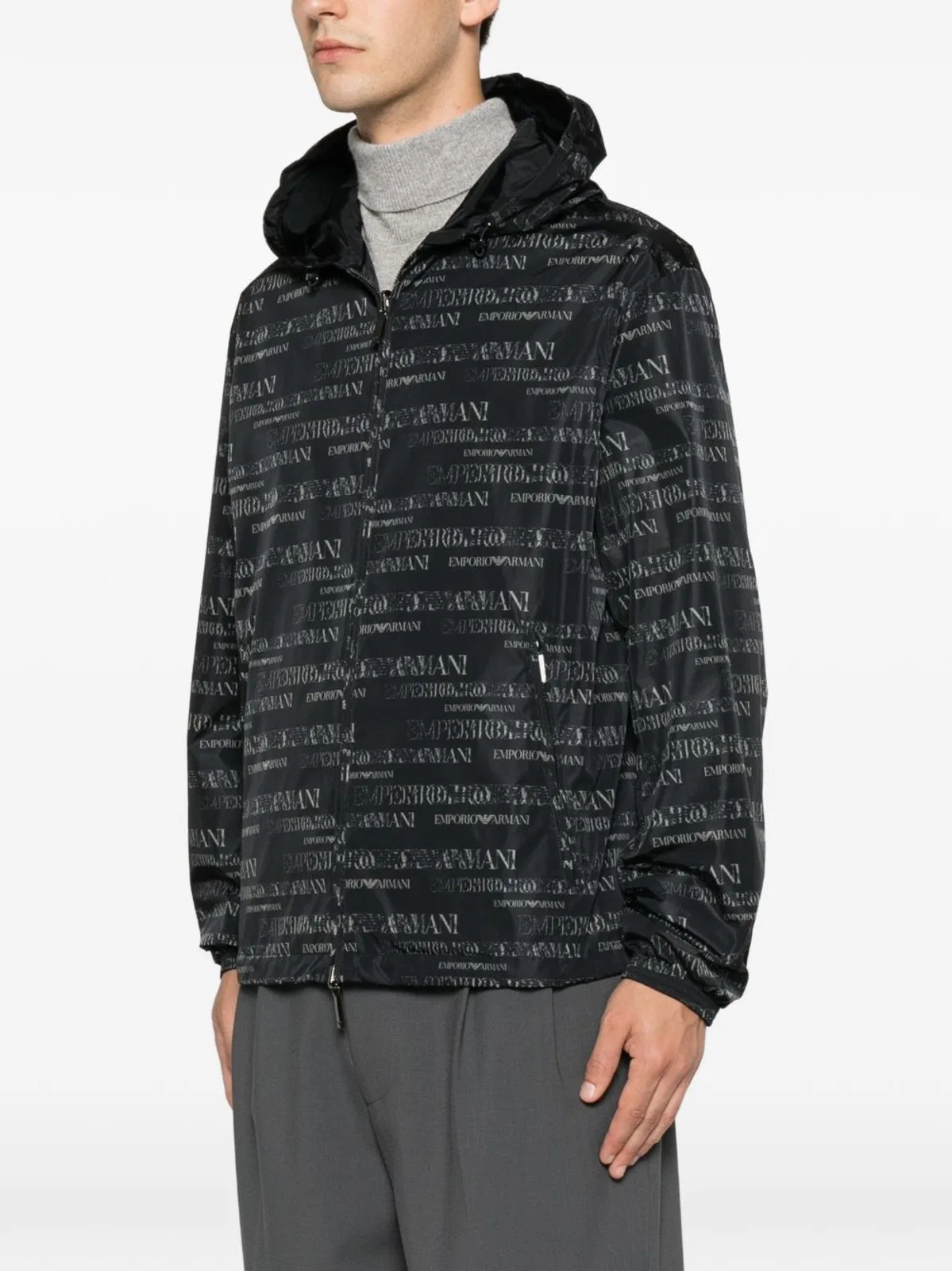 Emporio Armani Nylon Bomber Jacket