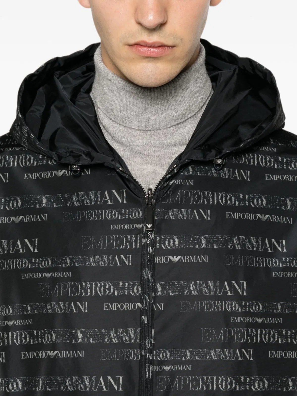 Emporio Armani Nylon Bomber Jacket