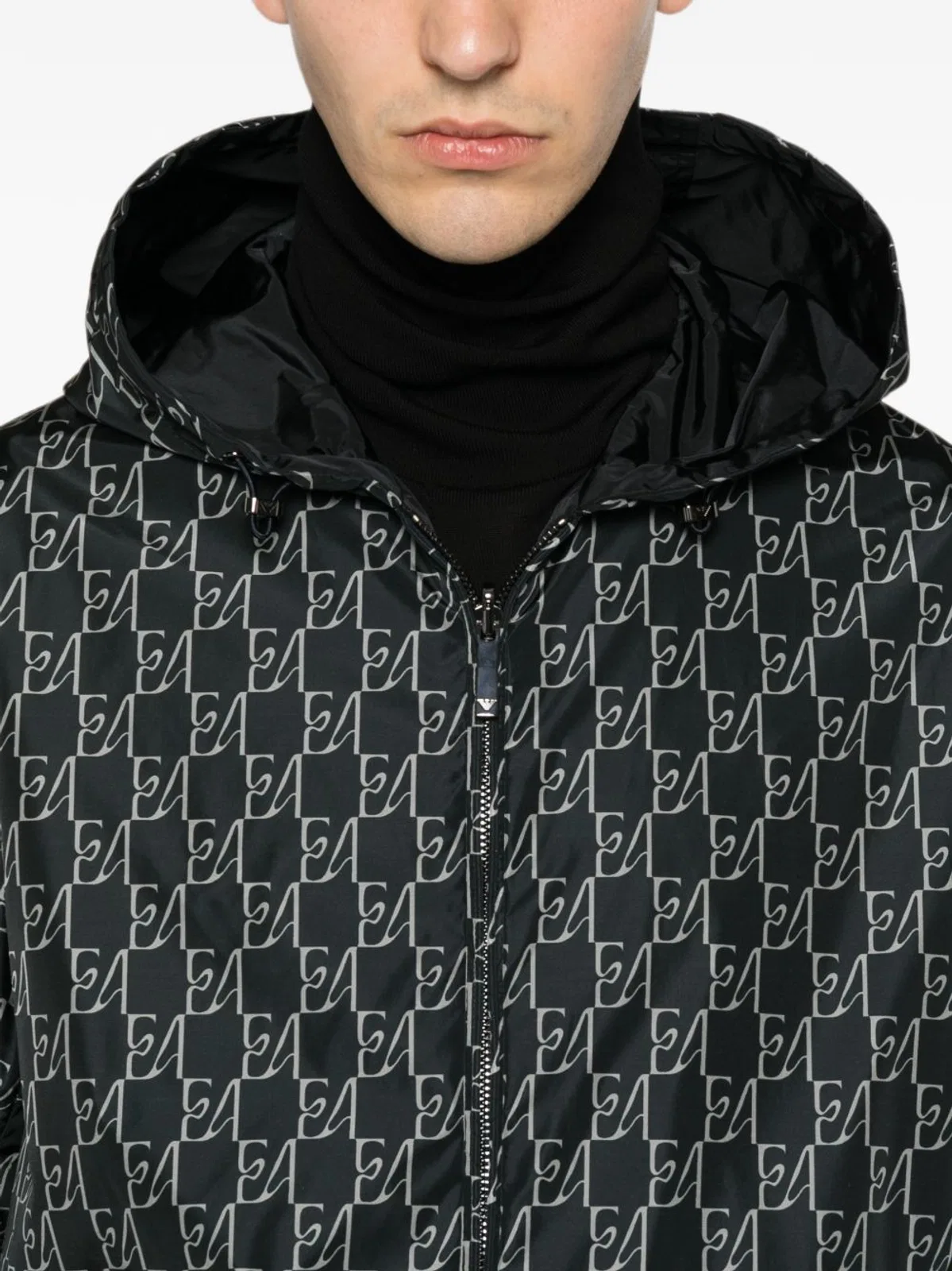 Emporio Armani Nylon Bomber Jacket
