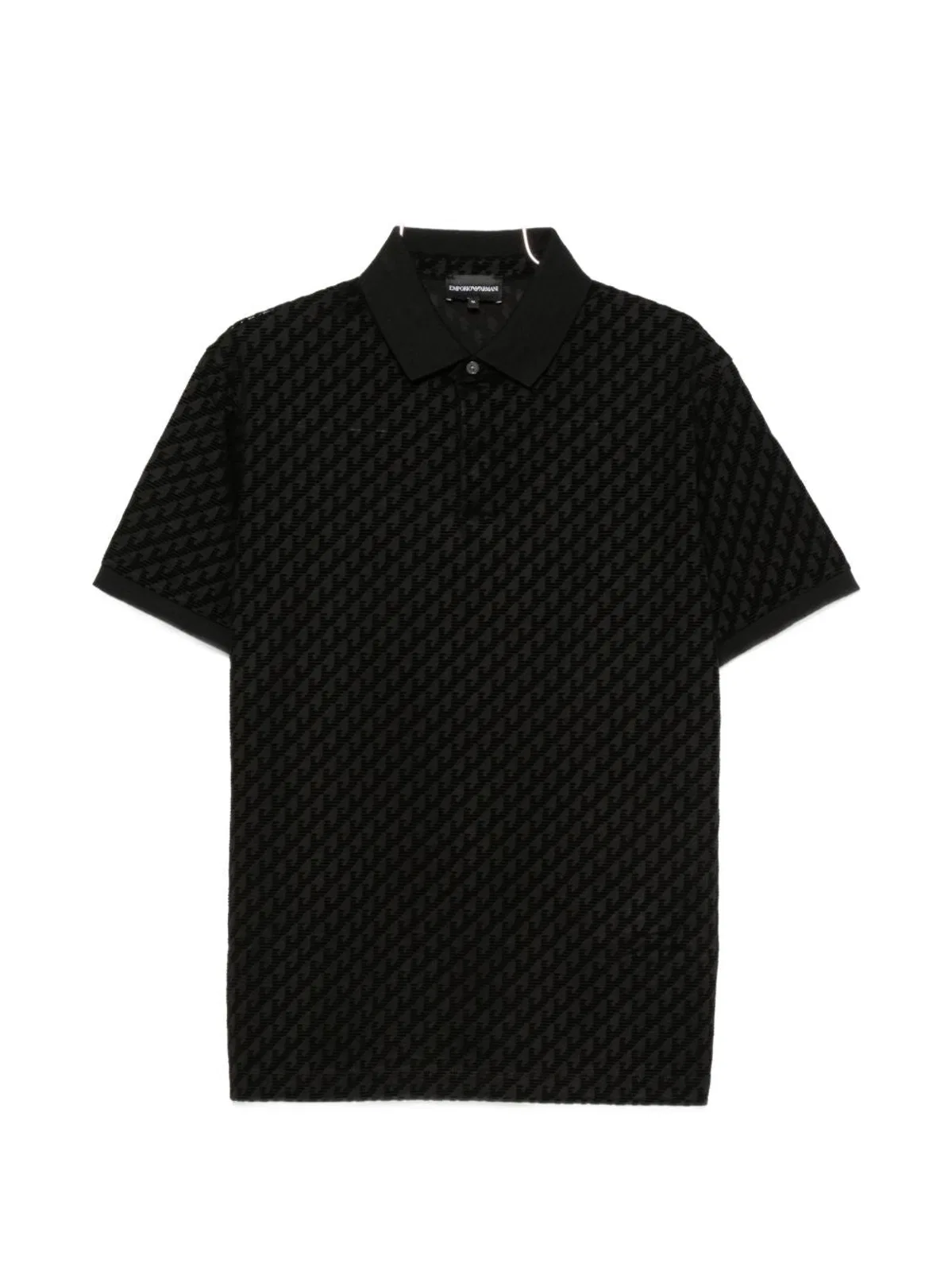 Emporio Armani Allover Logo Polo Shirt