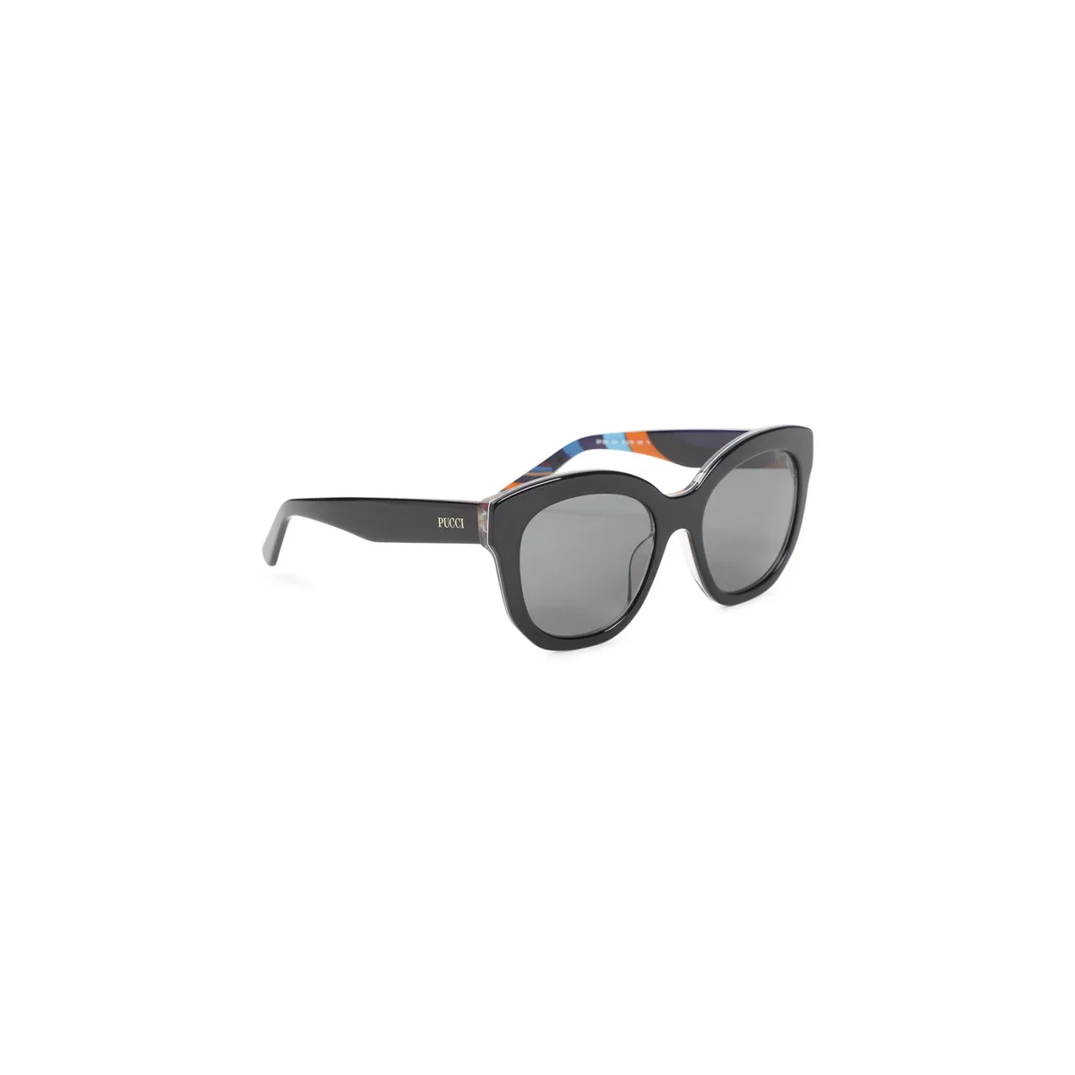 Emilio Pucci Black Acetate Sunglasses