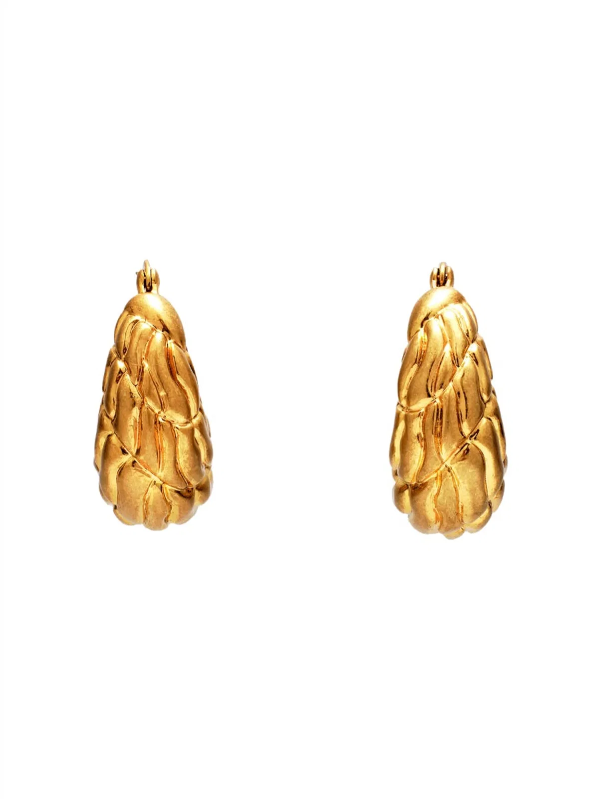 Cult Gaia Gold Brass Plated Earrings