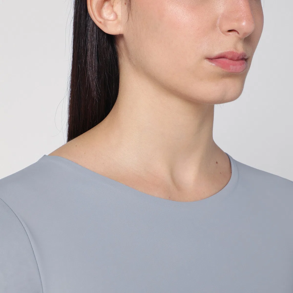 Entire studios Grey Nylon-Blend Bodysuit