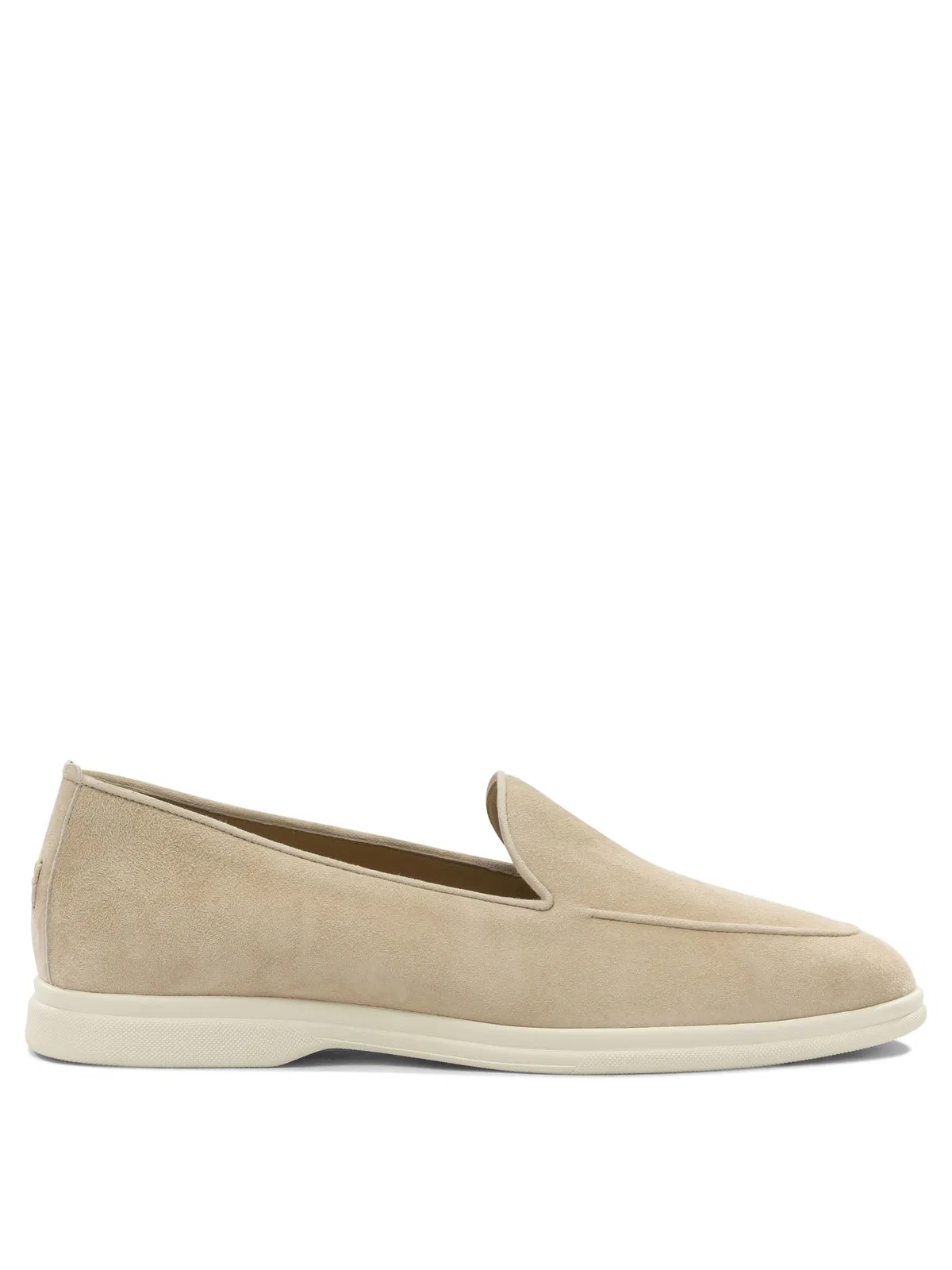 Henderson Beige Suede Loafers