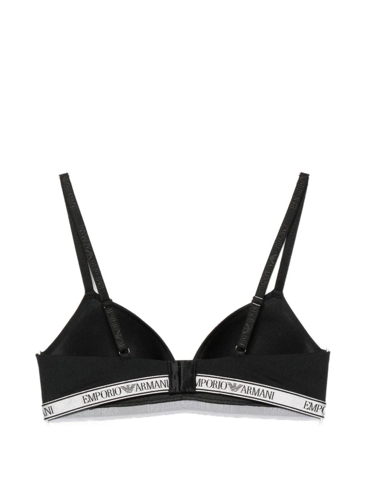 Emporio Armani Black Cotton Elastane Underwear
