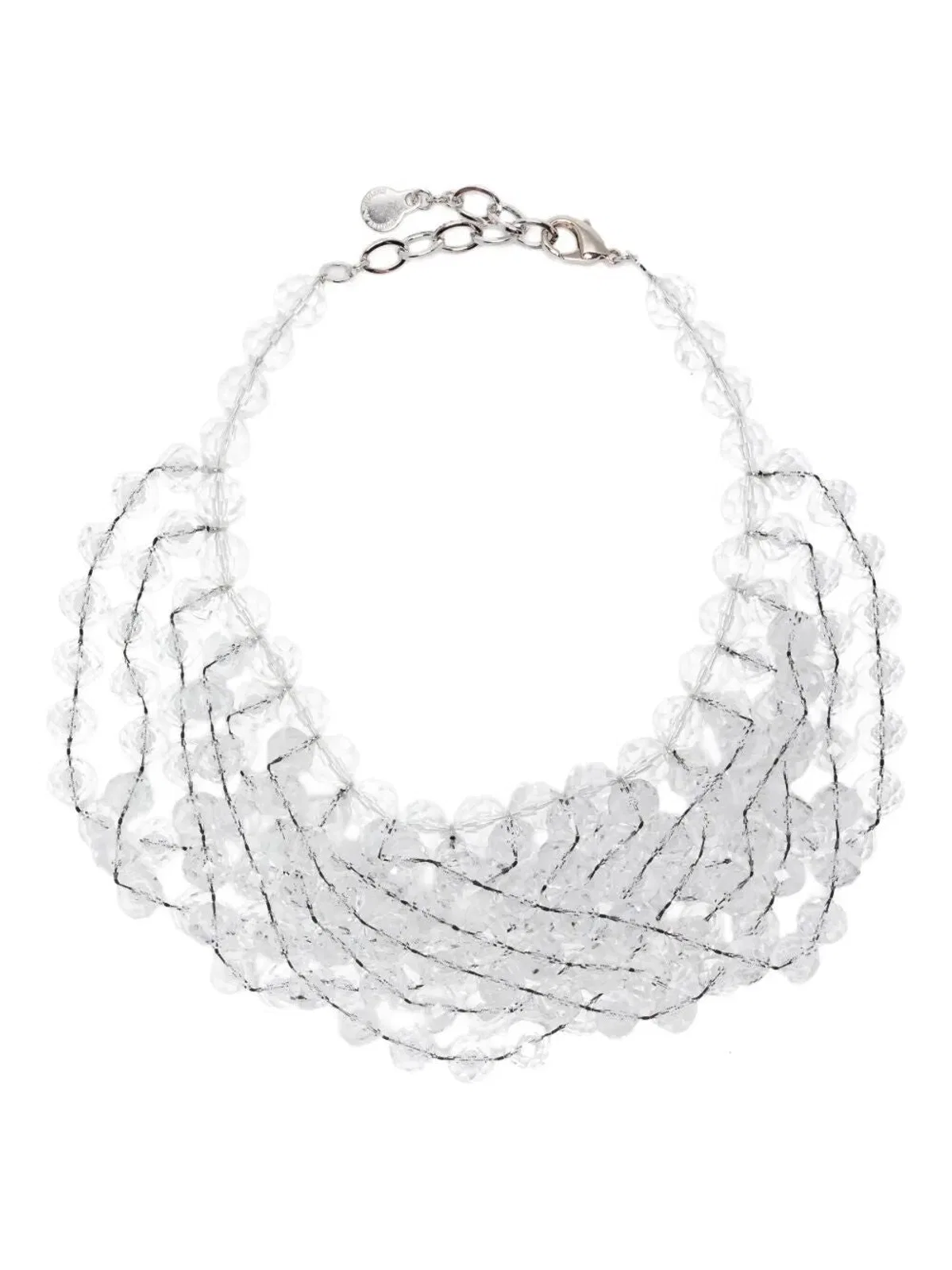 Emporio Armani Trasparent Twist Necklace