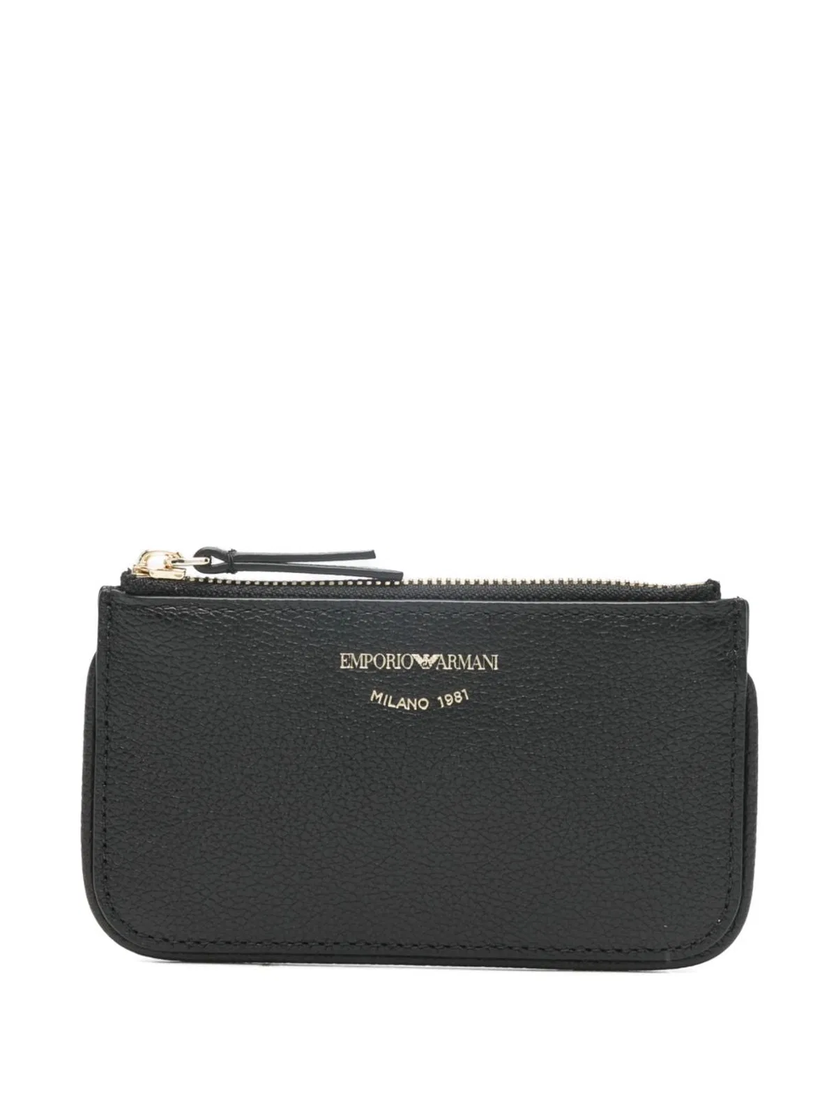 Emporio Armani Leather Coin Case