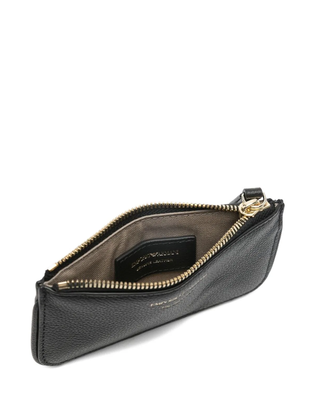 Emporio Armani Leather Coin Case