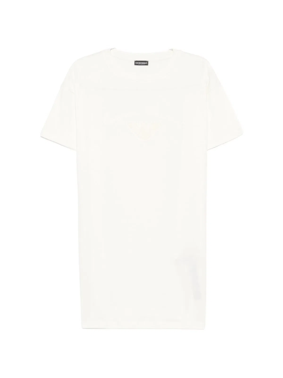 Emporio Armani White Cotton Dress