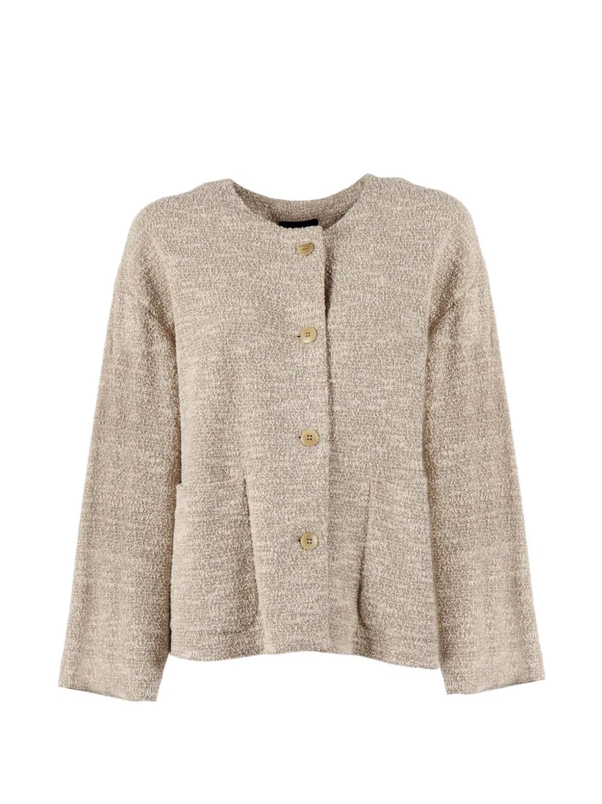 Emporio Armani Cotton Blend Blazer Jacket