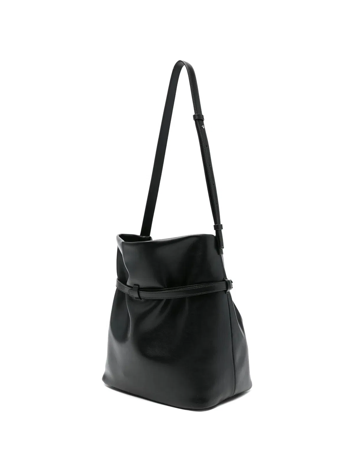 Emporio Armani Buckle Strap Bucket Bag