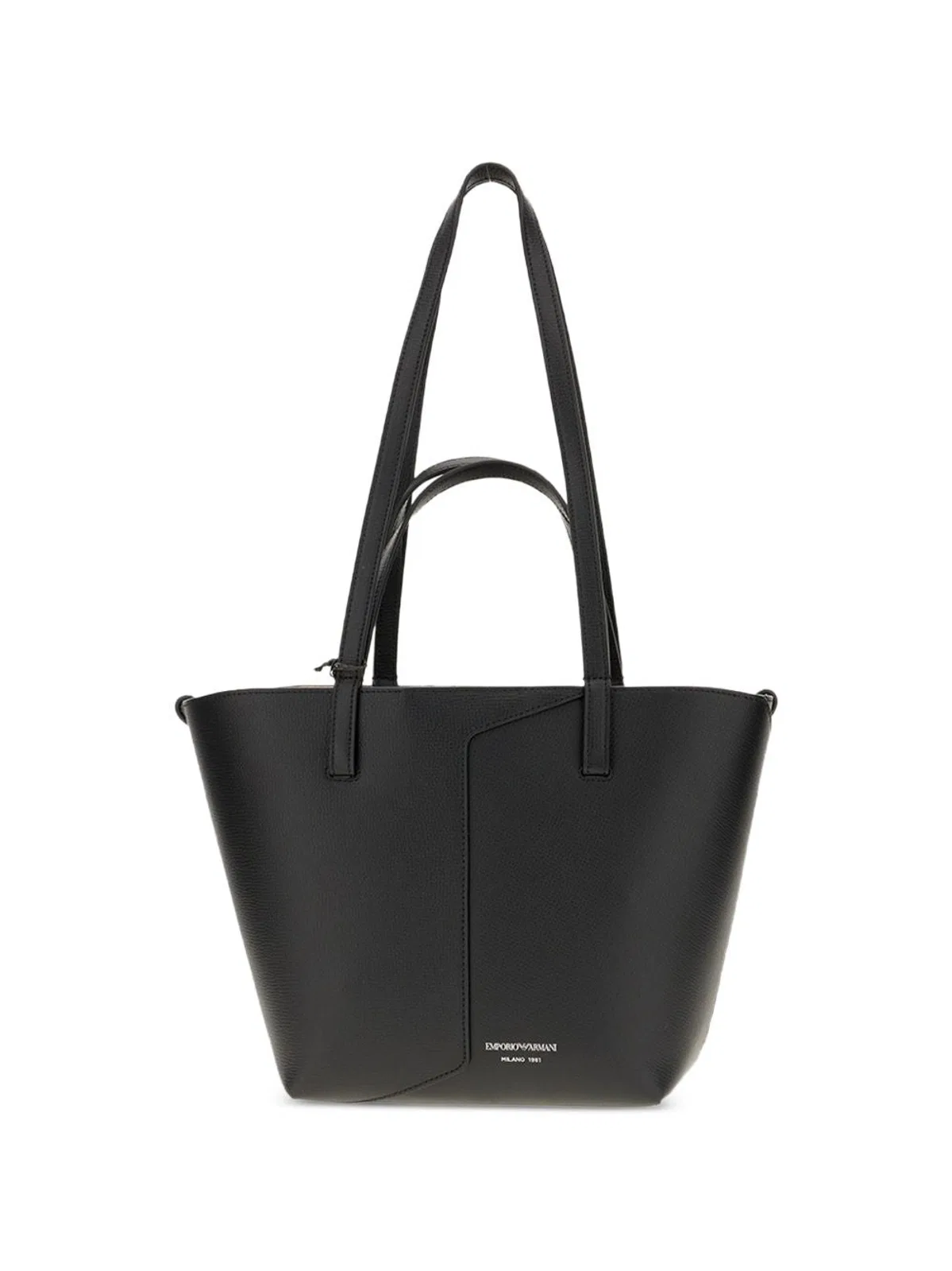 Emporio Armani Small Leather Tote Bag