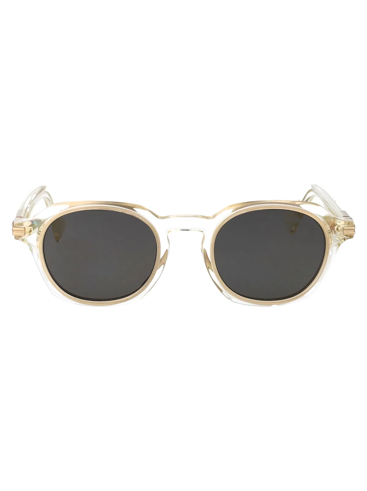 Ermenegildo Zegna Giallo Luc / Fumo Acetate Sunglasses