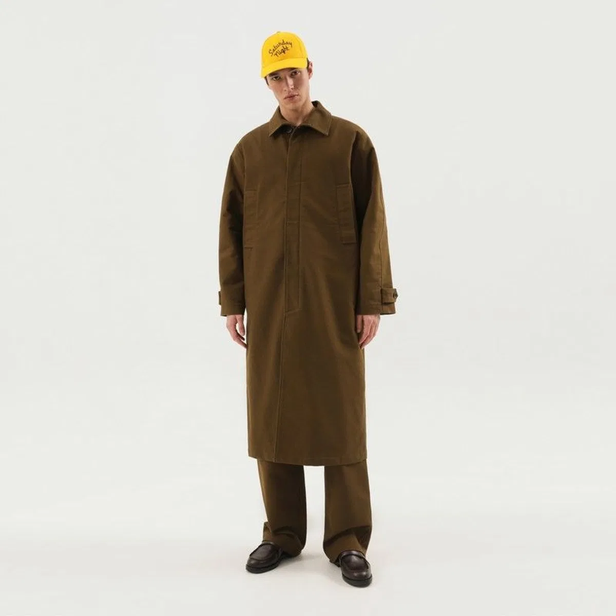 1989 studio Olive Green Mackintosh Coat