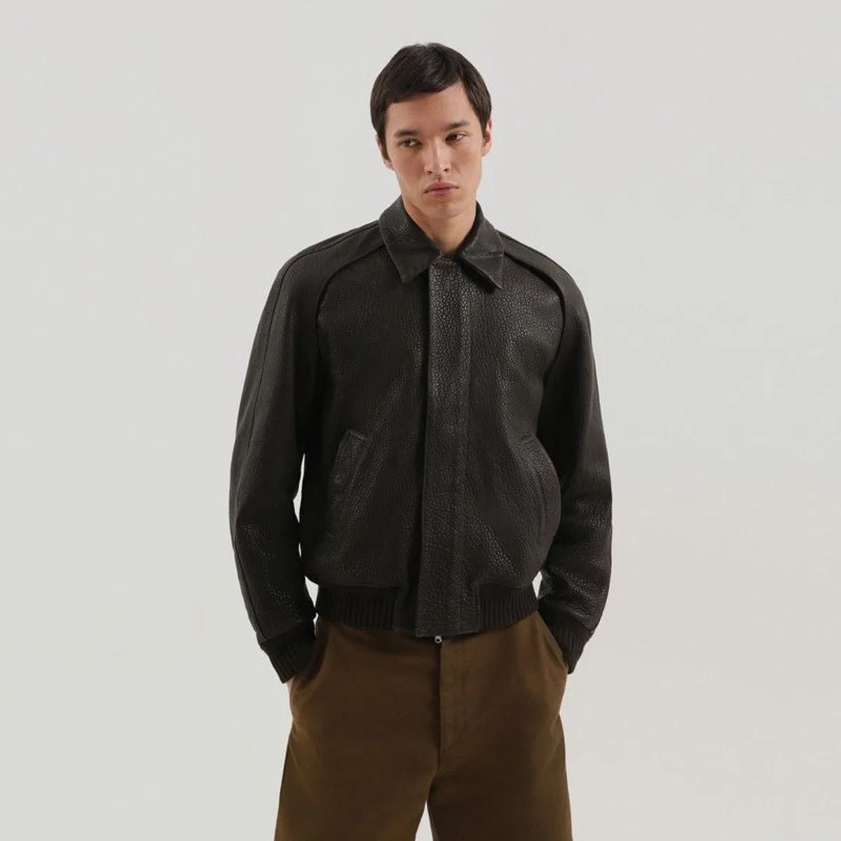 1989 studio Brown Leather Jacket