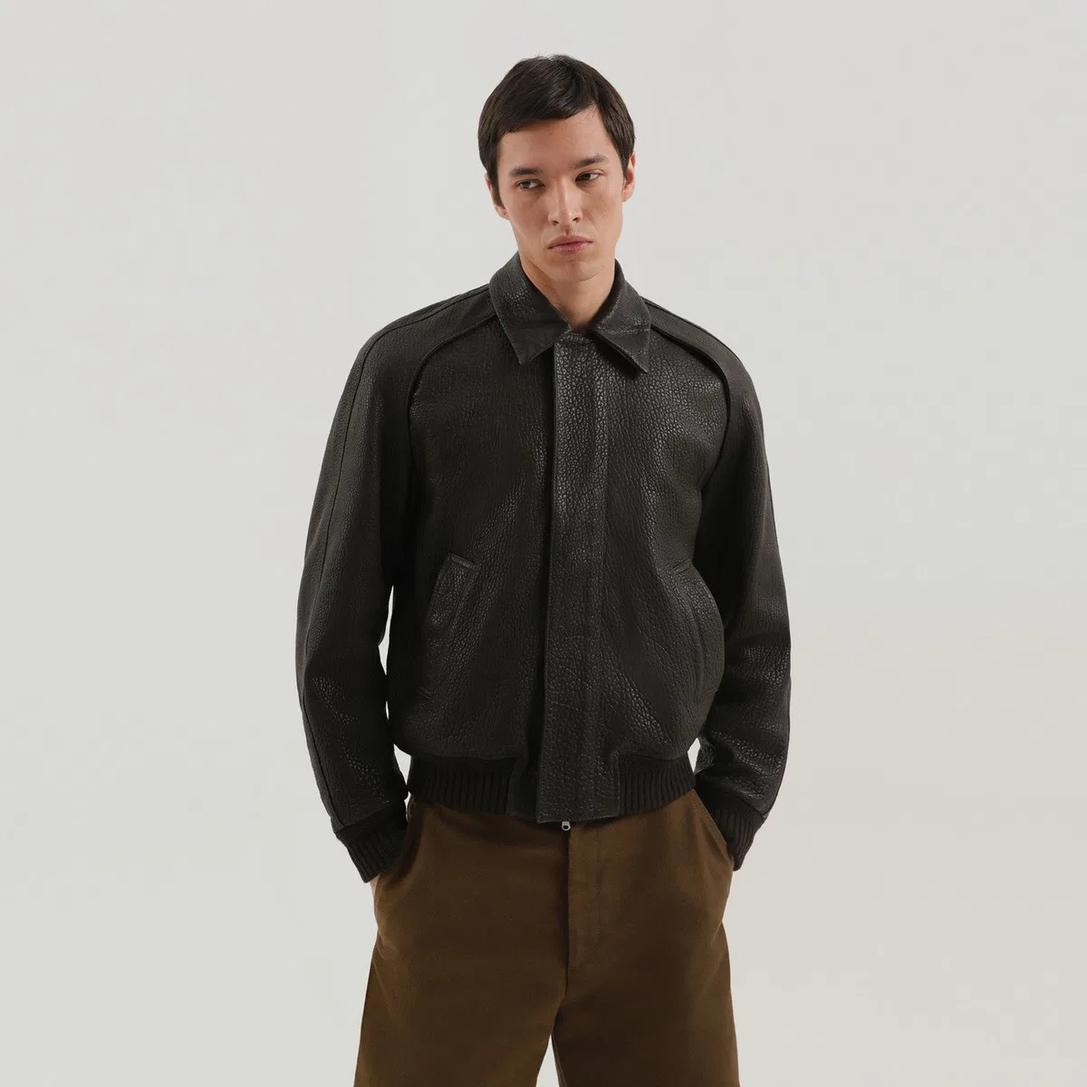 1989 studio Brown Leather Jacket