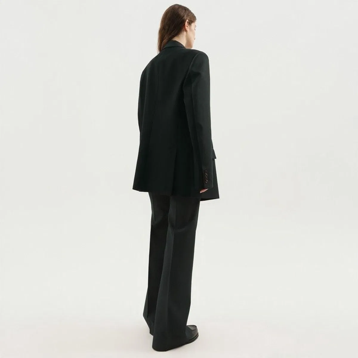 1989 studio Dark Green Double-Breasted Blazer