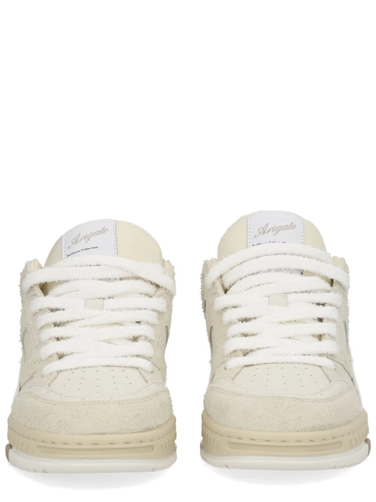 Axel Arigato Beige Leather-Suede Sneaker