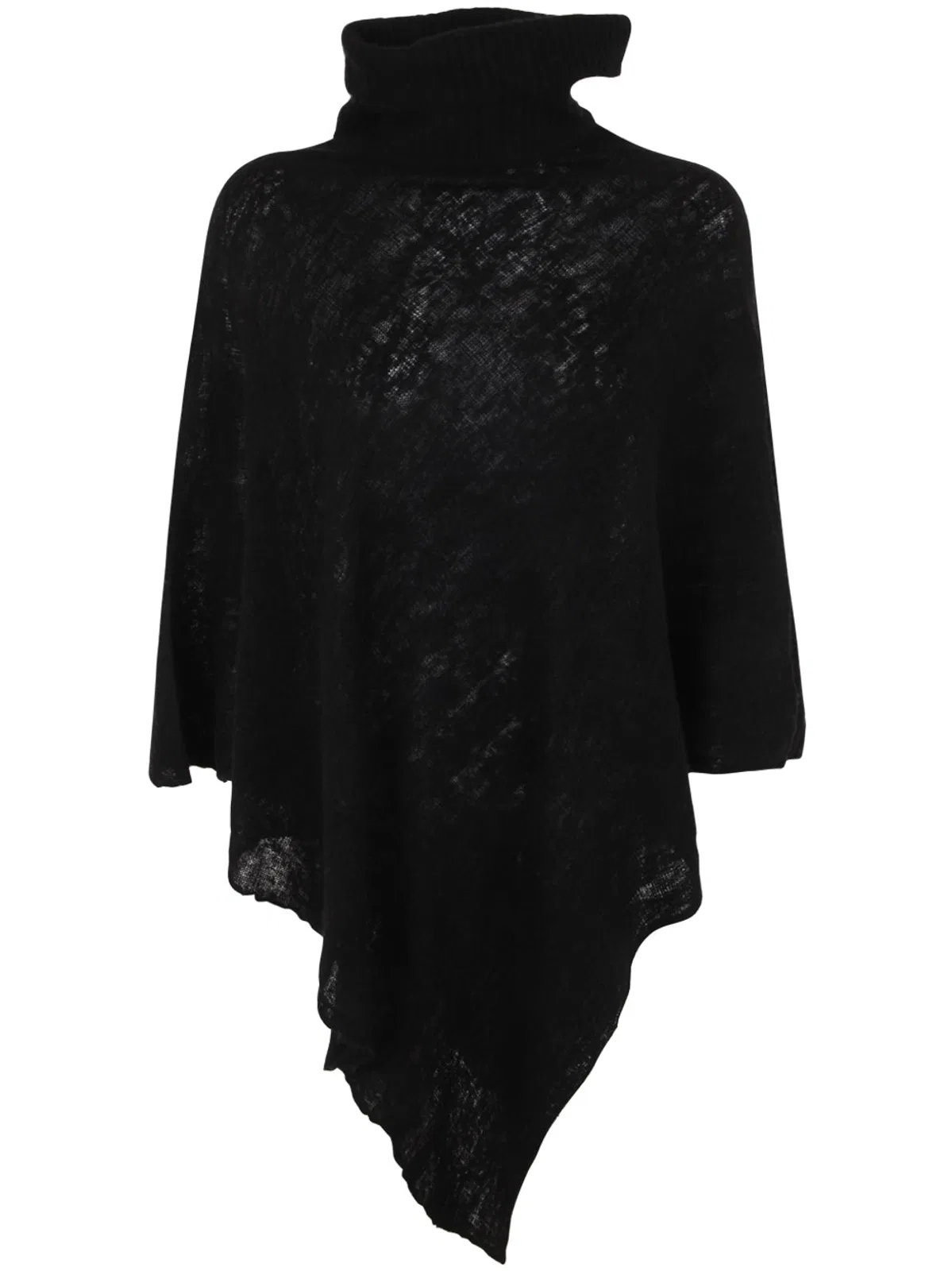 Mirror In The Sky Polo Neck Poncho