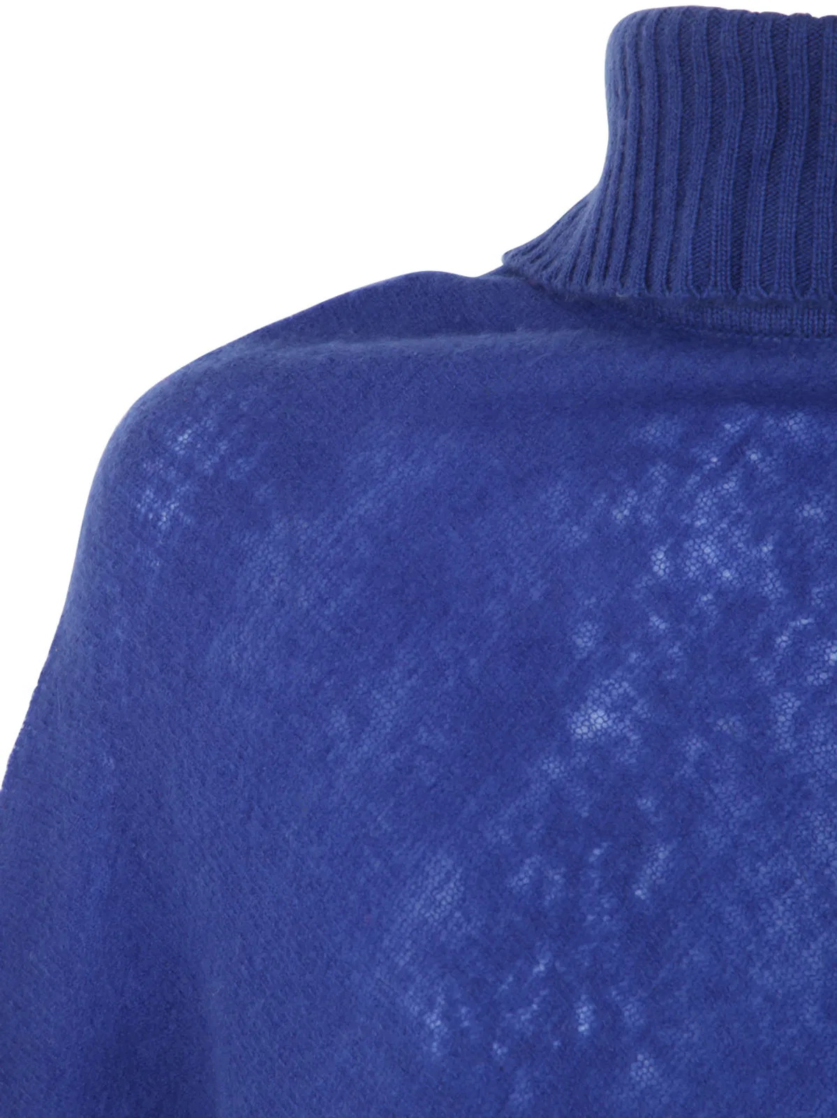 Mirror In The Sky Polo Neck Poncho