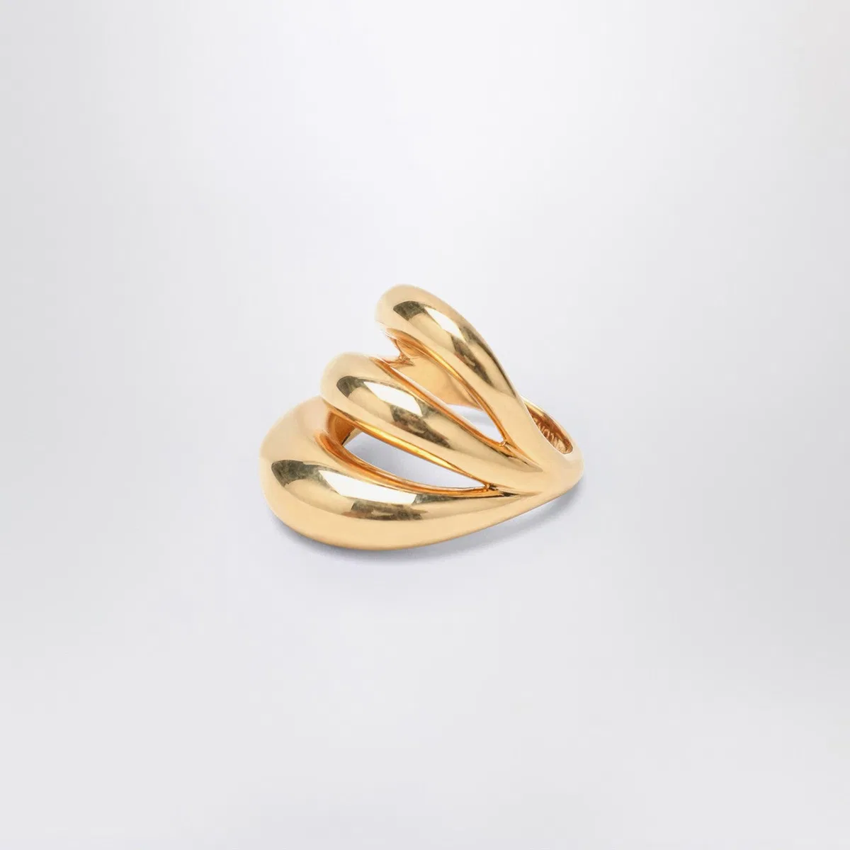 Panconesi Triptych Blow Up Gold Ring