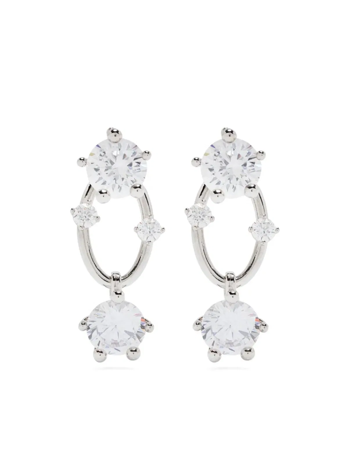Panconesi "Spiral Serpent Hoops" Earrings