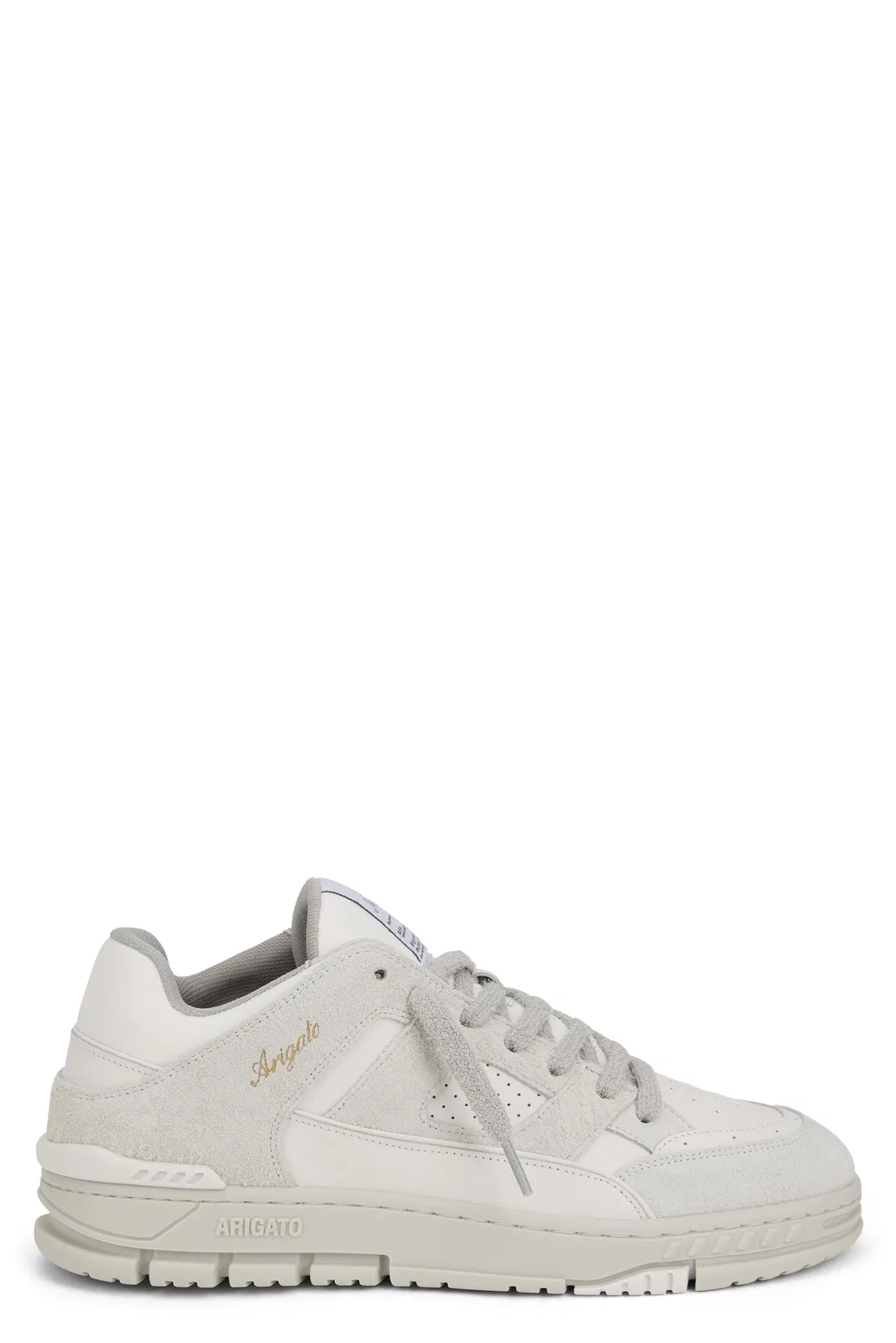 Axel Arigato White Leather Suede Sneaker
