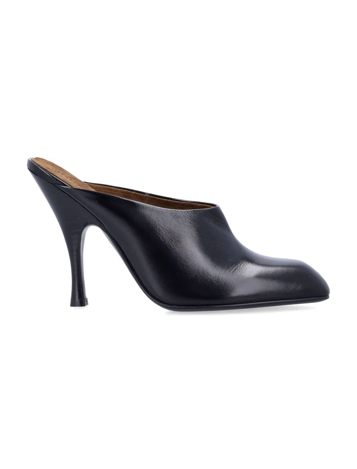 Khaite Mule Heel Staple Sole Black