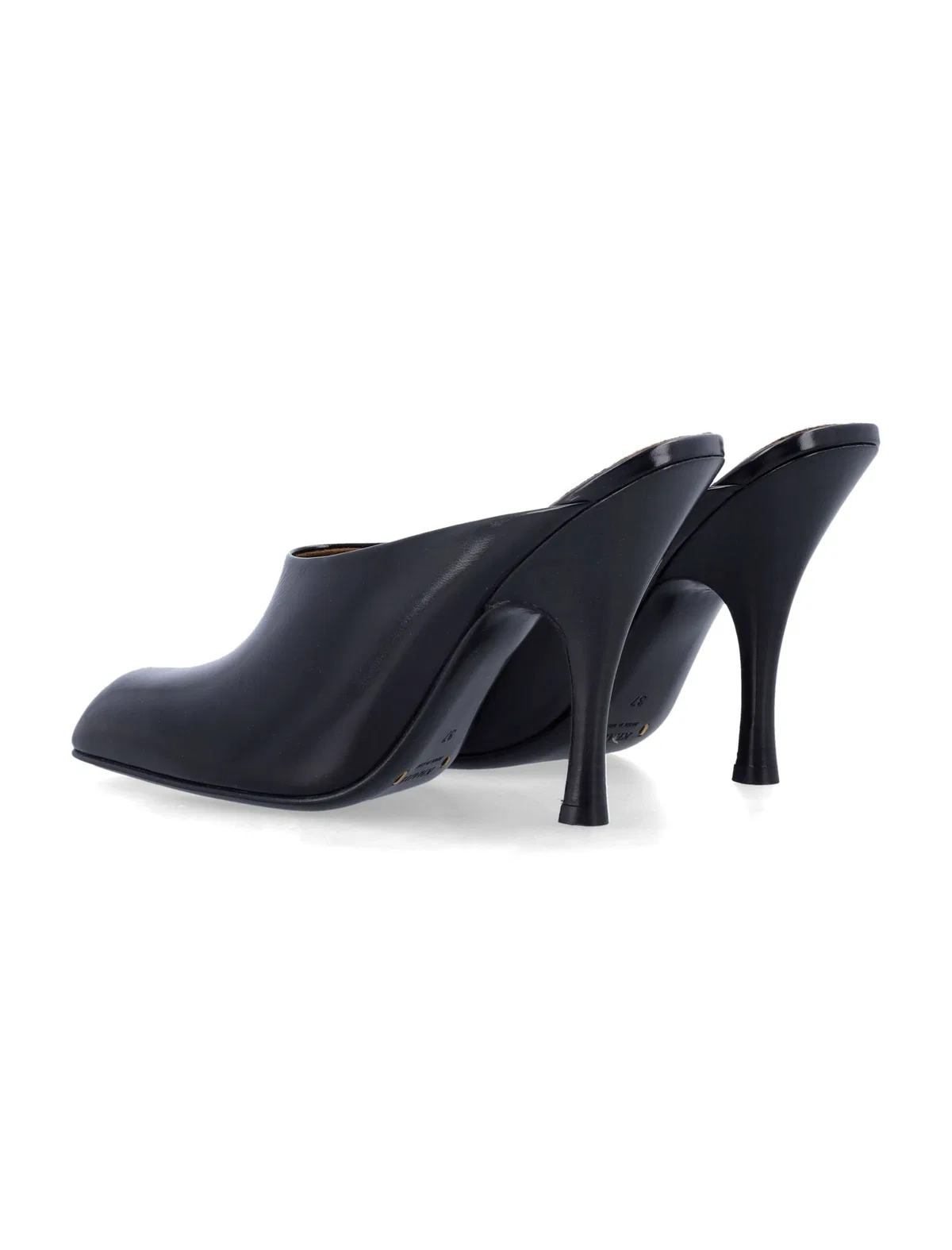 Khaite Mule Heel Staple Sole Black