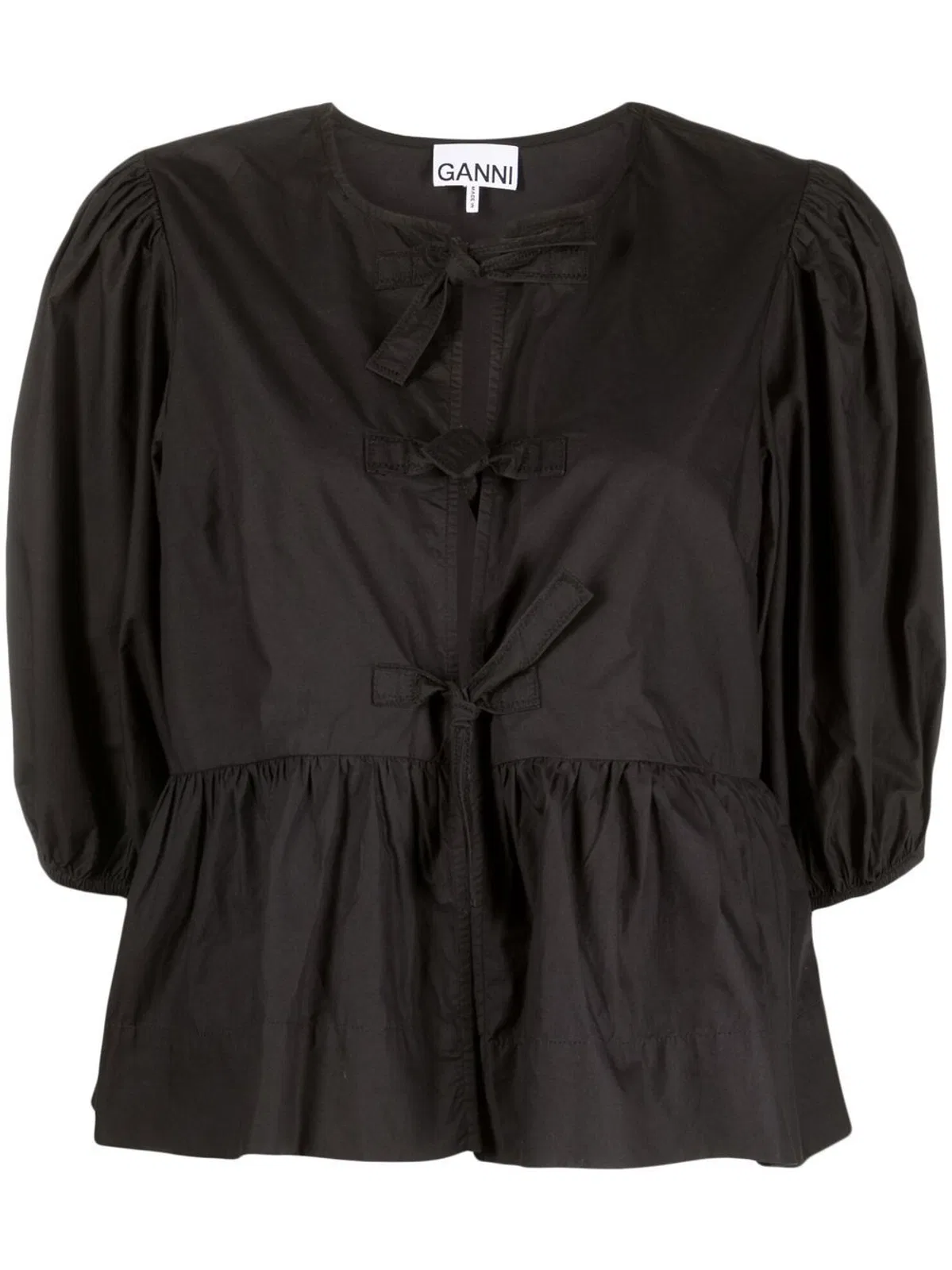 Ganni Poplin Shirt