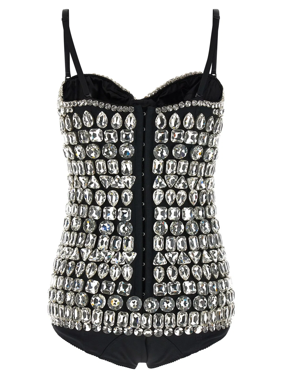 Dolce Gabbana Dolce & Gabbana Crystal Bodysuit