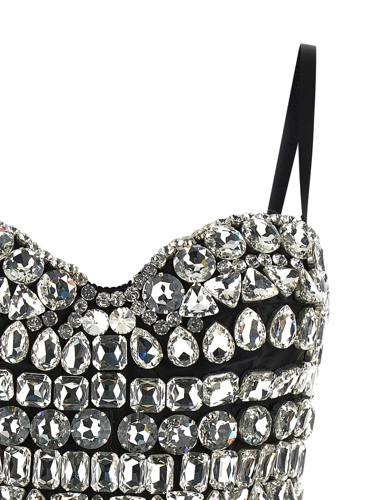 Dolce Gabbana Dolce & Gabbana Crystal Bodysuit