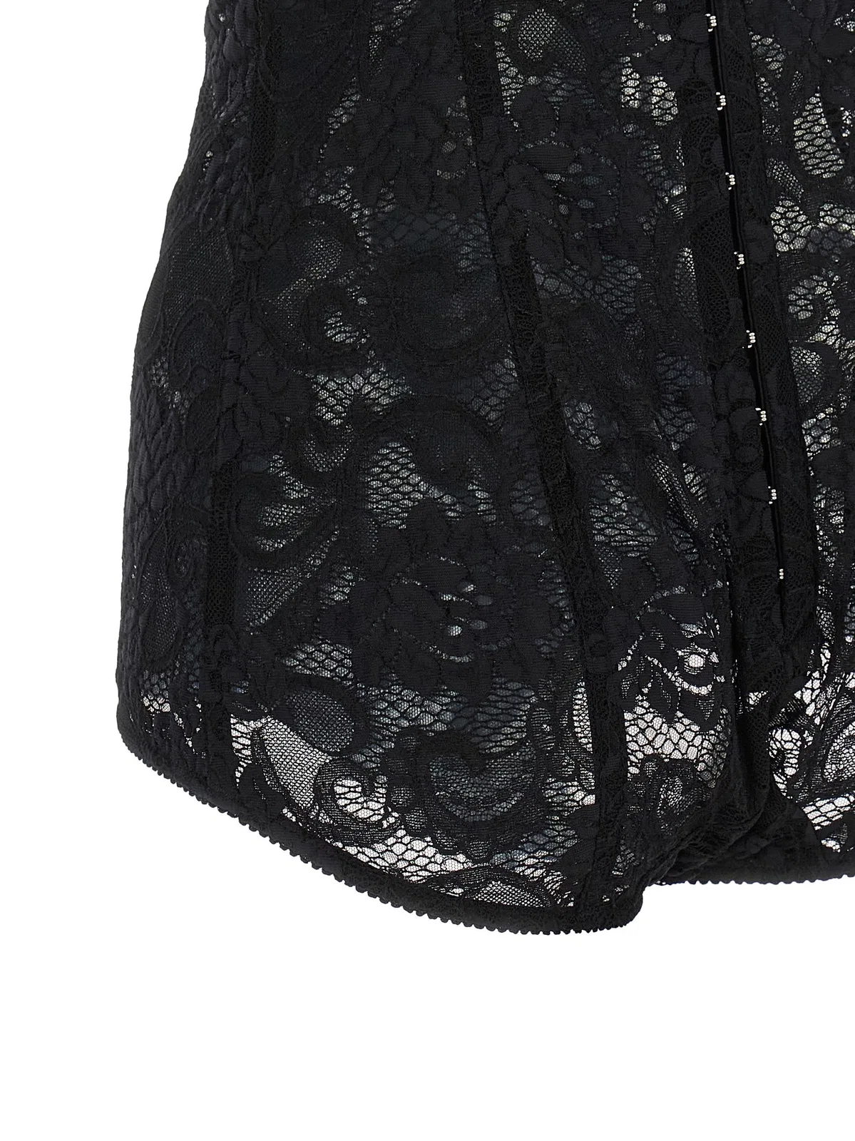 Dolce Gabbana Dolce & Gabbana Satin And Lace Corsetry 