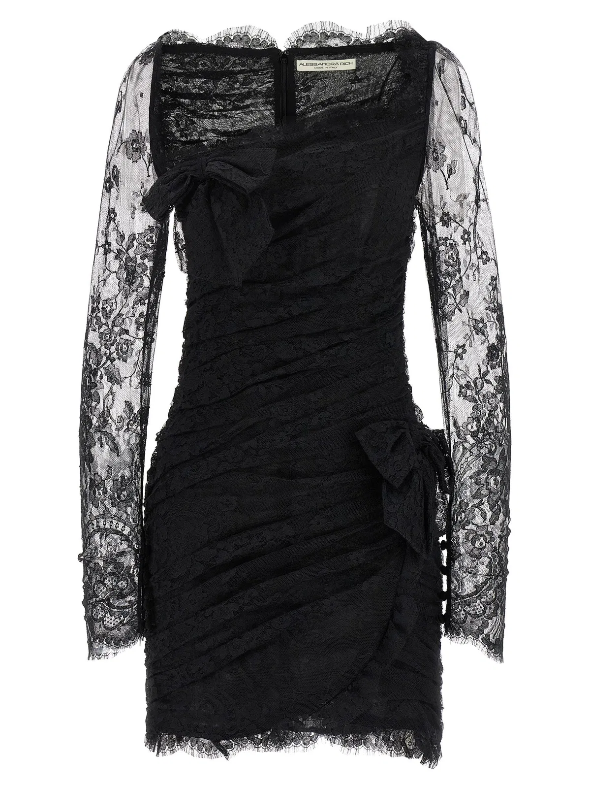Alessandra Rich Draped Dress.
