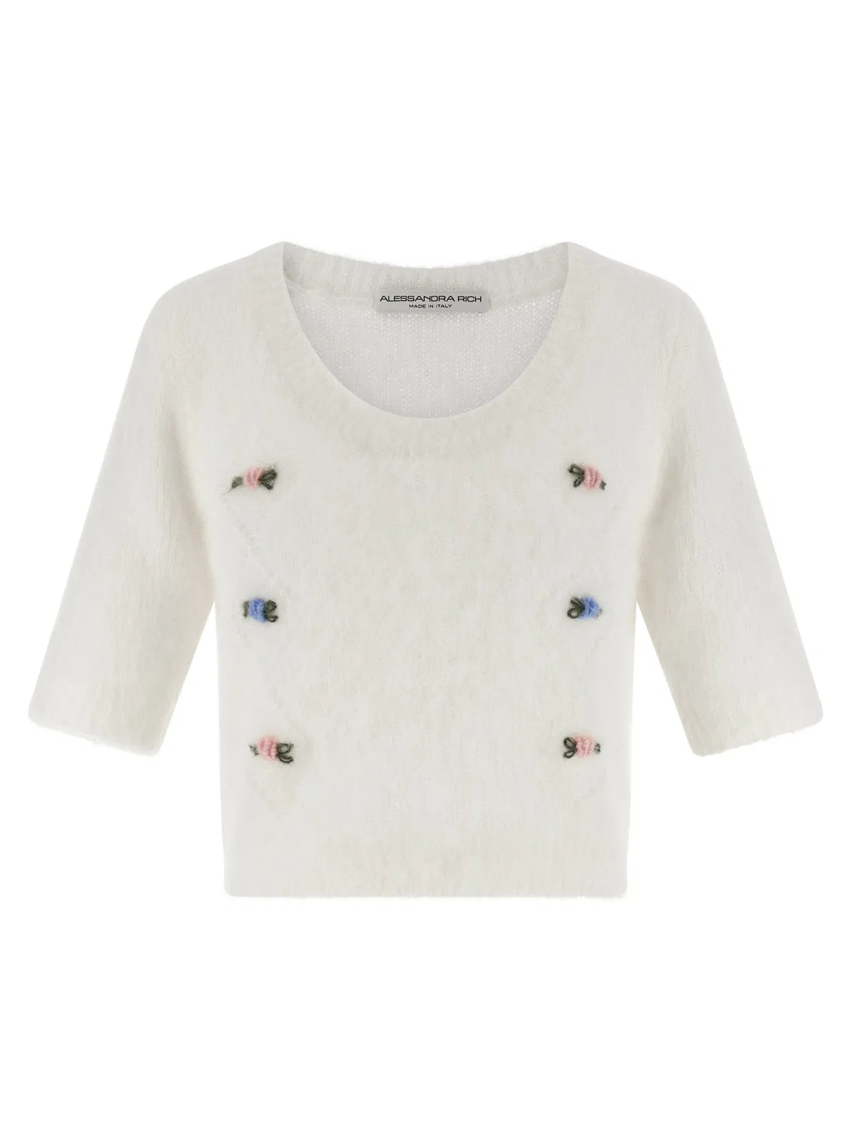 Alessandra Rich 'Carded Mohair' Sweater