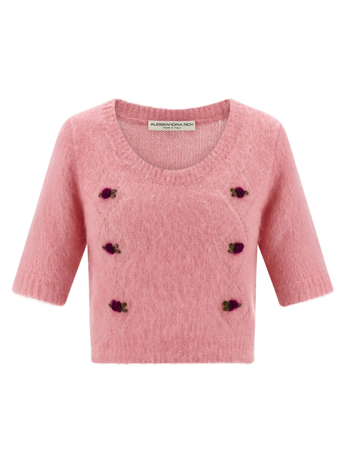 Alessandra Rich 'Carded Mohair' Sweater