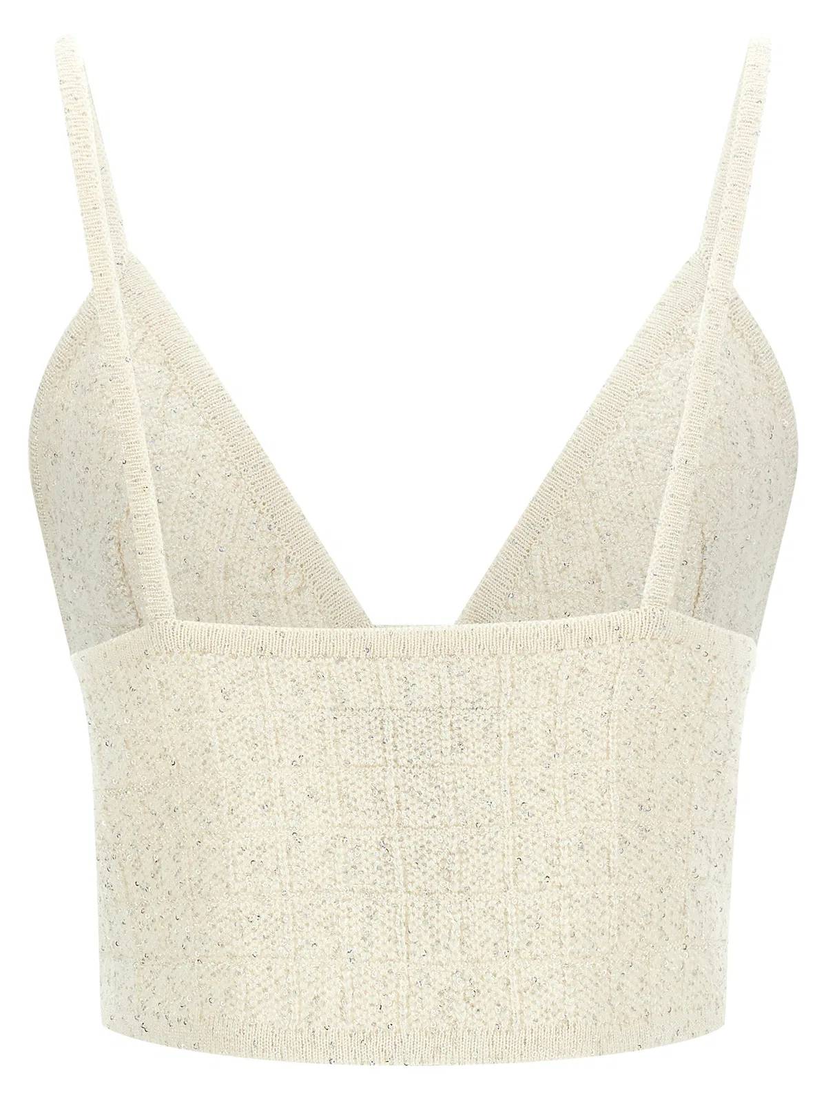 Alessandra Rich Sequin Top