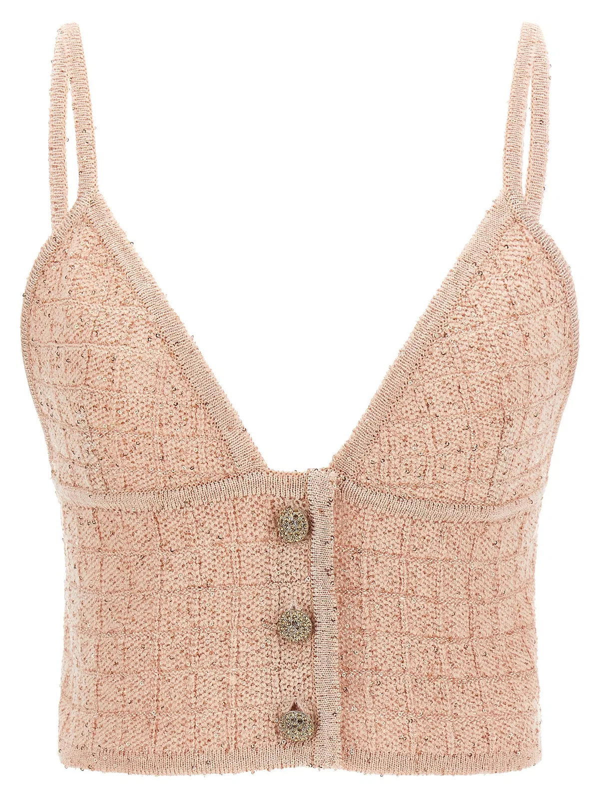 Alessandra Rich Sequin Top