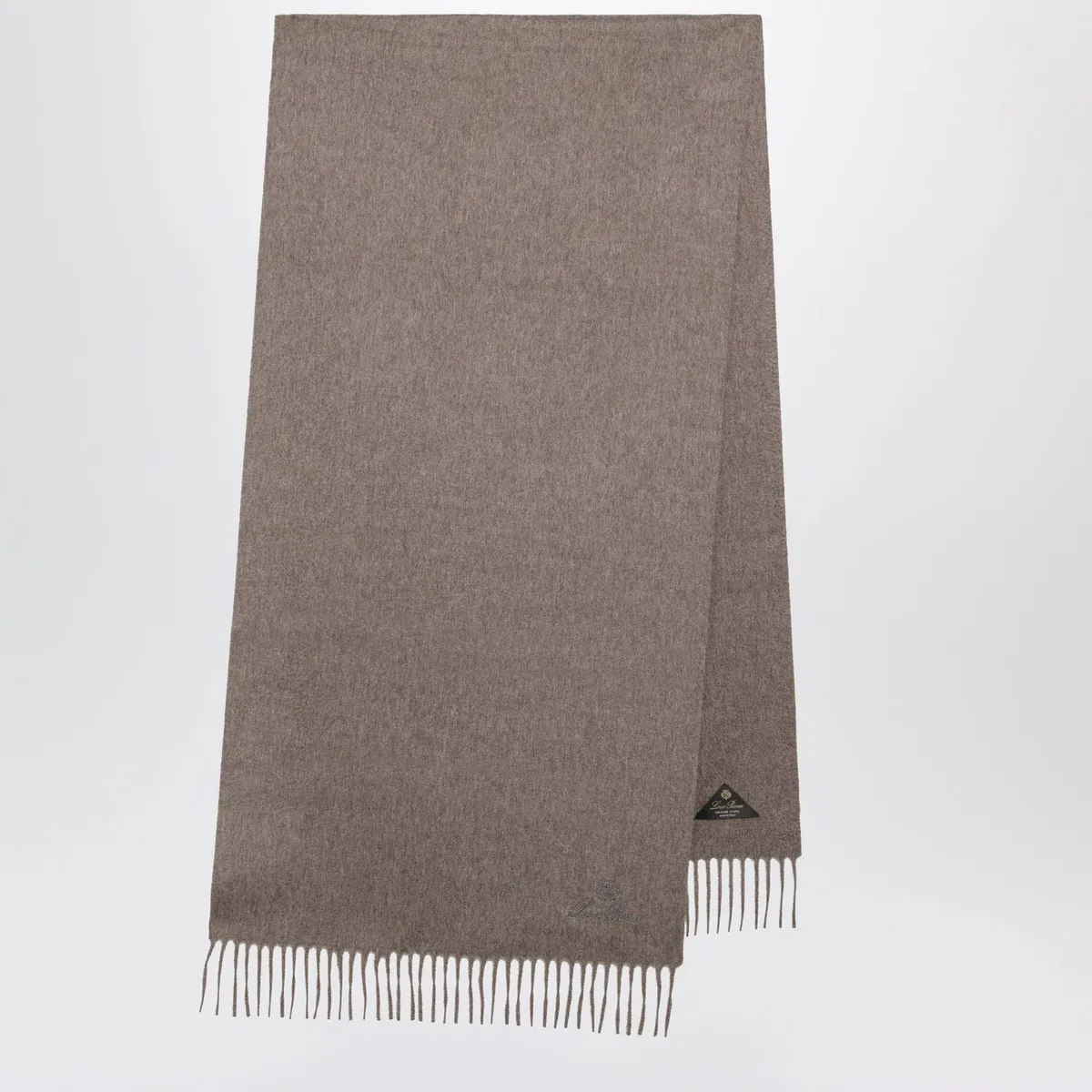 Loro piana Taupe Cashmere Scarf